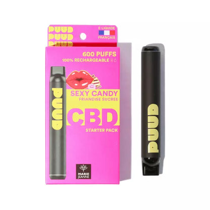 Puff CBD - Starter Puud Sexy Candy - Friandise Sucrée - Puff Land CBD