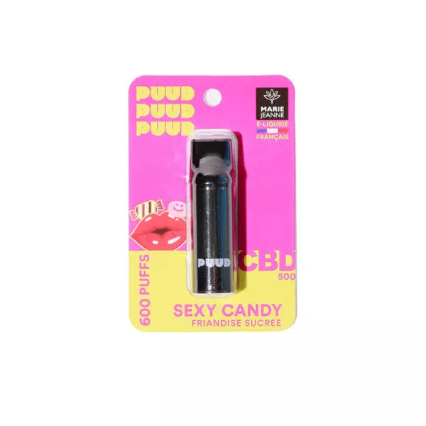 Recharge Puff CBD - Puud Sexy Candy - Friandise Sucrée - Puff Land CBD