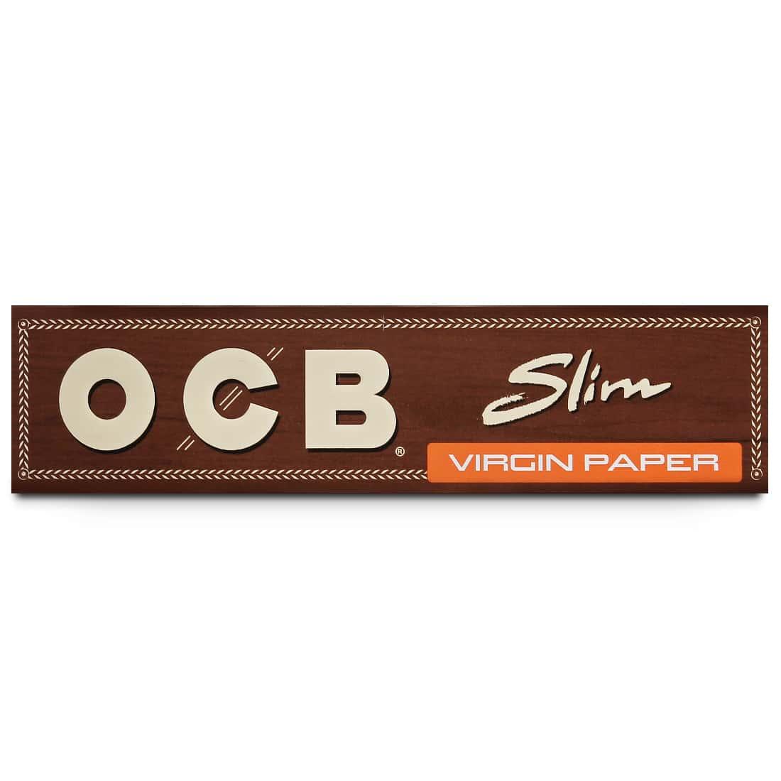 Lot 10 Paquets Feuilles Papier à rouler OCB Slim Non blanchi - Puff Land CBD